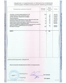 Воропаева Вера Владимировна - дипломы и сертификаты
