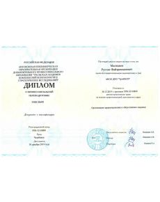 Маннанов Рустам Файзрахманович - дипломы и сертификаты